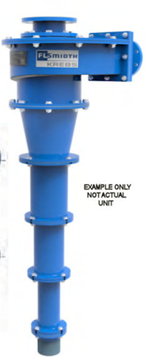 Pod Of 5 Unused Flsmidth Krebs 6" Gmax Cyclones)